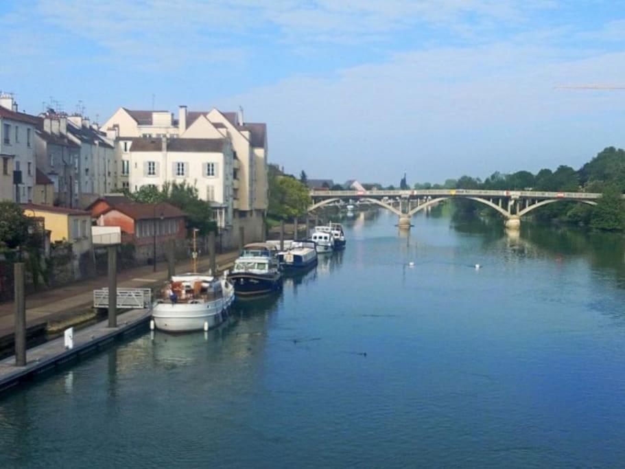 Appartement Idealement Situe Proche Disneyland Et Paris Lagny エクステリア 写真